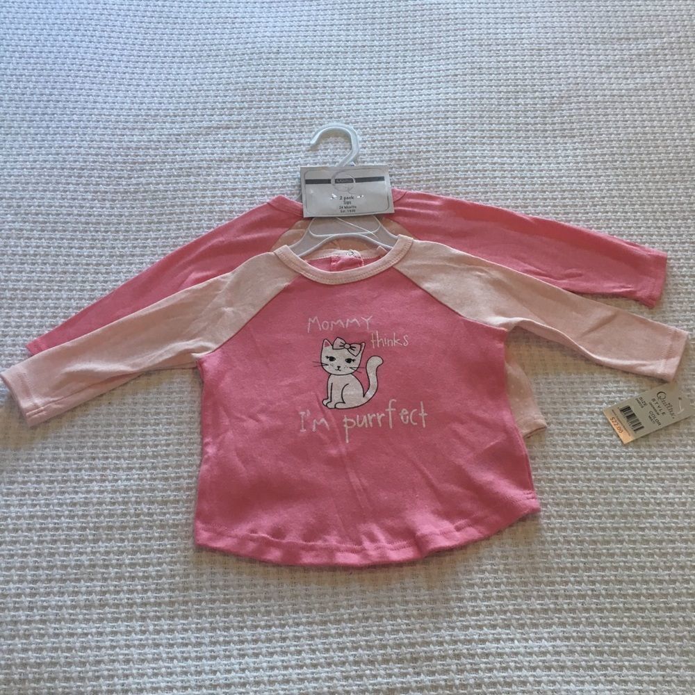 Q By Quilted 2 Pack Tops 24 Months